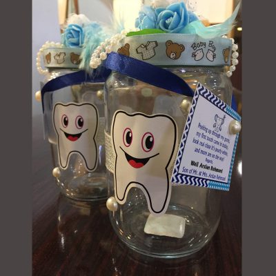 first tooth announcement box, baby shower box, baby arrival gift box, first tooth gift box